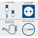 Scheppach - SG3500i - Invertergenerator - 3200W / 3500W - 4,8 PK
