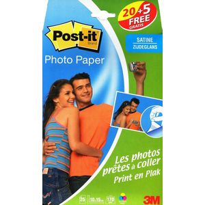 Post-It Fotopapier Sticky 10x15cm - halfglanzend