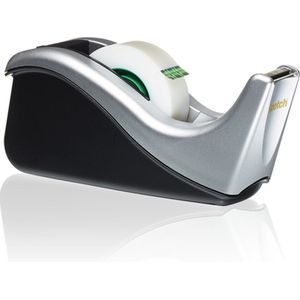 3M - Scotch Plakbandhouder C60 - Zwart/Zilver - Inclusief Scotch Magic Tape