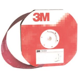 3m schuurrol - 50mm x 25m - P80 - rood