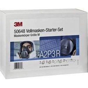 3M - DE272919916 - Volgelaatsmaskerset - M - Inhoud 1 Volgelaatsmasker 6800 en Filters
