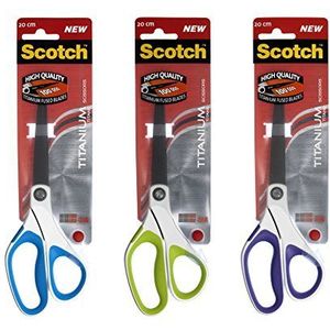 3M schaar kantoor SCOTCH®, tytanowe, 20cm, mix kleuren