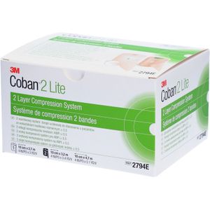 Coban - 2 Lite - Twee Lagen Compressiesysteem - Latexvrij