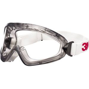 3M Veiligheidsbril serie 2890, afgedicht, anti-condens-coating, transparant acetaatglas, 2890SA, helder