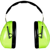 3M Peltor H520 Optime ll Gehoorkap met hoofdbeugel - HiViz
