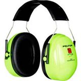 3M Peltor H520 Optime ll Gehoorkap met hoofdbeugel - HiViz