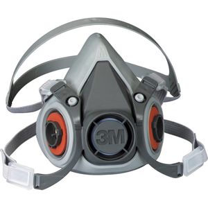 3M Masker Serie 6000 - Herbruikbaar - Lichtgewicht - Dubbel Filterontwerp
