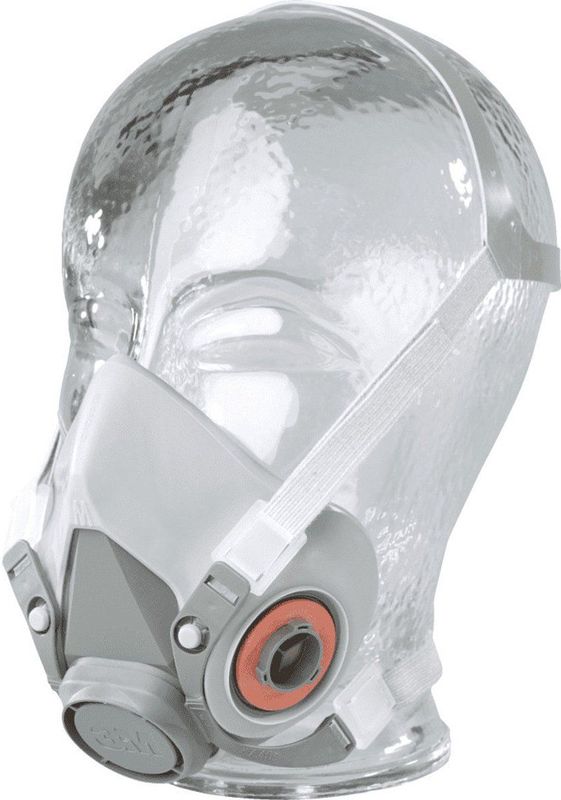 3M 6300 Halfgelaatsmasker Maat L