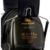 3M Peltor Optime II - gehoorbescherming - SNR 31 dB - donkergroen