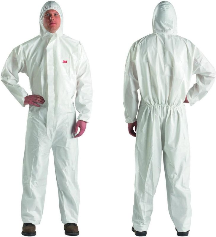 3M Wegwerpoverall 4510 Kl 5+6 Wit xl - 4510XL