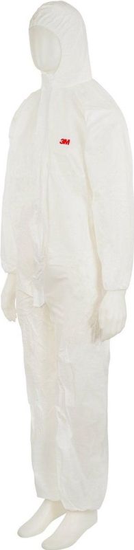 3M - 4510 - Beschermende Overall - Type 5/6 - Wit - Nonwoven Microporeus