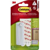 Haak command knststf incl bevestigingsstrip | 12 stuks
