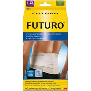 Futuro - Stabiliserende Rugbandage - Zwart - Maat Large/Extra Large - 1 Stuk