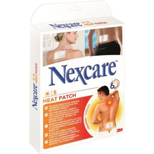 Nexcare - Warmtepleister - Pleister - 13cm x 9,5cm - 5 Stuks