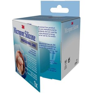 3M - Micropore - Hechtpleister - Hypoallergeen - Pijnloos Verwijderbaar