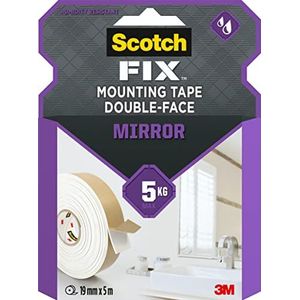 Scotch FIX™ MIRROR doppelseitiges Klebeband 19,0 mm x 5,0 m, 1 Rolle