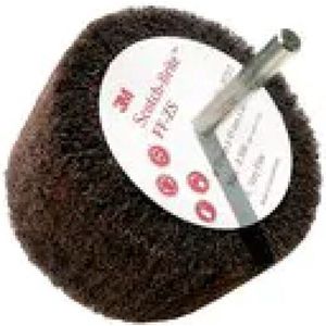 3M™ Scotch-Brite™ Cut & Polish lamellenborstel op stift - Ø100x45mm - PF-ZS -A MED - 07210A