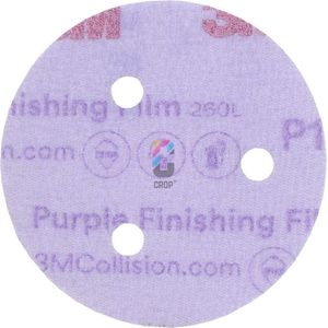 3M 51264 260L+ Purple Micro Schuurschijven 75mm P800 - 50 stuks