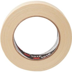 3M 101E Afplaktape - Beige - Crêpepapier - 50 Meter