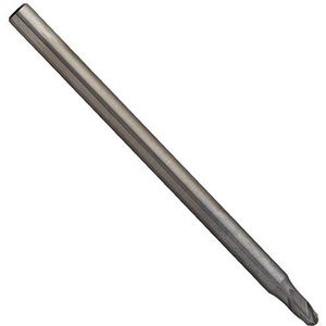 Karnasch 306213030005 hardmetalen microfrees, 3D-radius met sferische voorkant, gepolijst mes, 2-25 × D, 3,0 mm diameter, 1,50 mm hoek, 5 mm lengte, 4 mm