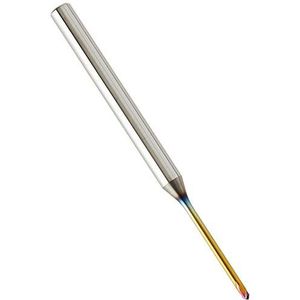 Karnasch 3062040150180 hardmetalen microfrees met 3D-radio, 20 × D, snijdiepte, 1,5 mm snijlengte, 0,75 mm hoekradius, 18 mm met gebruik van de lengte 4 mm
