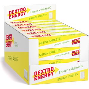 Dextro Energy - Citroen - Dextrose Tabletten - 24 stuks - Met Vitamine C