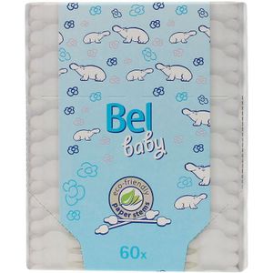 Bel Baby ( 60 Pcs ) - Children's Paper Cotton Swabs