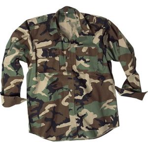 Mil-Tec - Ripstop Woodland - Blouse - Uniseks