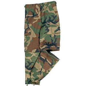 Mil-Tec - Kinder Afritsbroek - Groen - Amerikaanse Camouflage