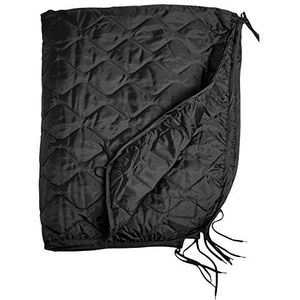 Mil-Tec Poncho Liner (dekbed) zwart art.nr.: 14425002