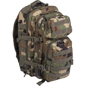 US Assault Backpack - Rugzak - 36 Liter - Woodland 51 x 29 x 28 cm