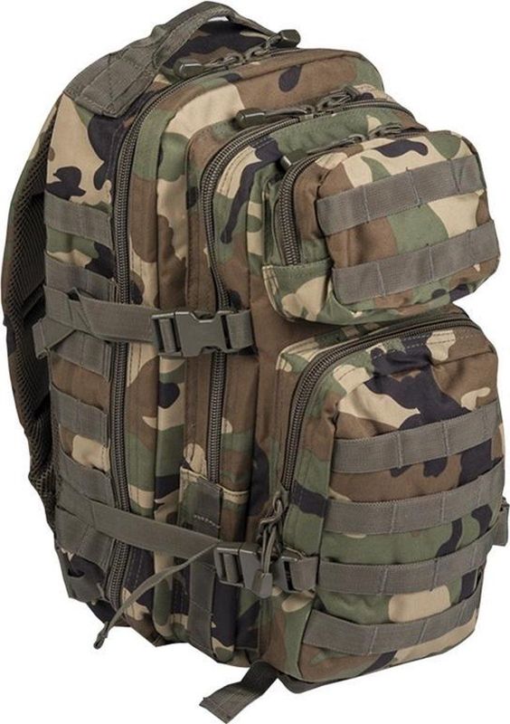 Mil-Tec Us Assault Pack rugzak voor heren, Bos