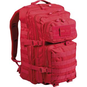 Mil-Tec MOLLE US Assault Rugzak Groot Rood