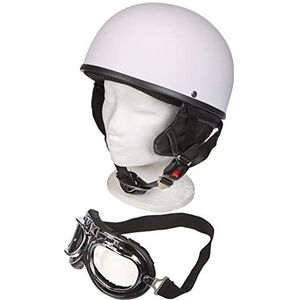 Mil-Tec Uniseks helm voor volwassenen 16688107 wit, L