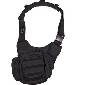 Mil-Tec heren sling tas, zwart, One size