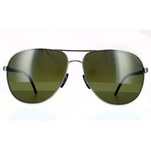 Porsche Design Zonnebril P8651 F Palladium Green Polarisatie | Sunglasses