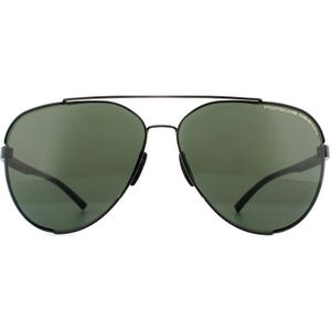 Porsche Design Zonnebril P8682 A Mat Zwart Groen