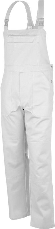 QUALITEX HIGH QUALITY WORKWEAR Latzhose basic weiß Damen: 36 Herren: 42