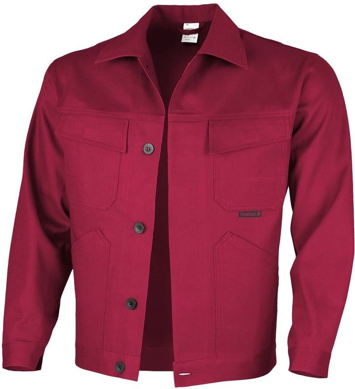 QUALITEX HIGH QUALITY WORKWEAR Bundjacke favorit rot Damen: 56 Herren: 62