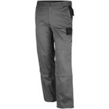 QUALITEX HIGH QUALITY WORKWEAR Bundhose image mittelgrau/schwarz Damen: 54 Herren: 60