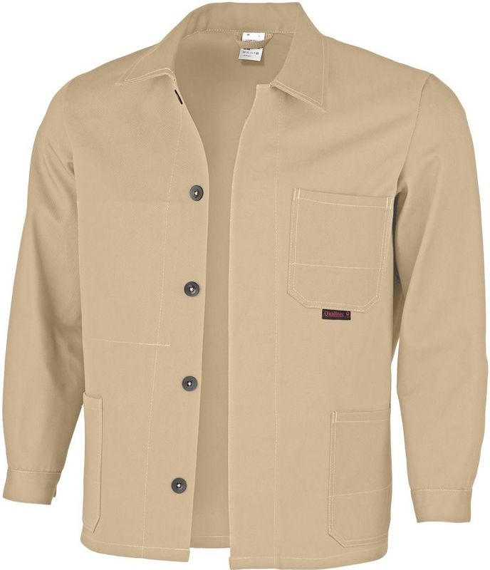 QUALITEX HIGH QUALITY WORKWEAR Langjacke favorit khaki Damen: 42 Herren: 48