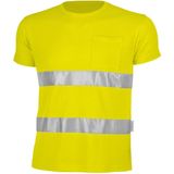 QUALITEX HIGH QUALITY WORKWEAR T-Shirt signal warngelb Damen: 48 Herren: XL