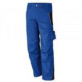QUALITEX® Herren Arbeitshose „pro mg 245“ kornblau/schwarz Größe 46