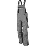 QUALITEX HIGH QUALITY WORKWEAR Latzhose PRO grau/schwarz Herren: 25
