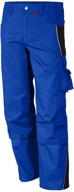 QUALITEX HIGH QUALITY WORKWEAR Bundhose PRO kornblau/schwarz Damen: 64 Herren: 70