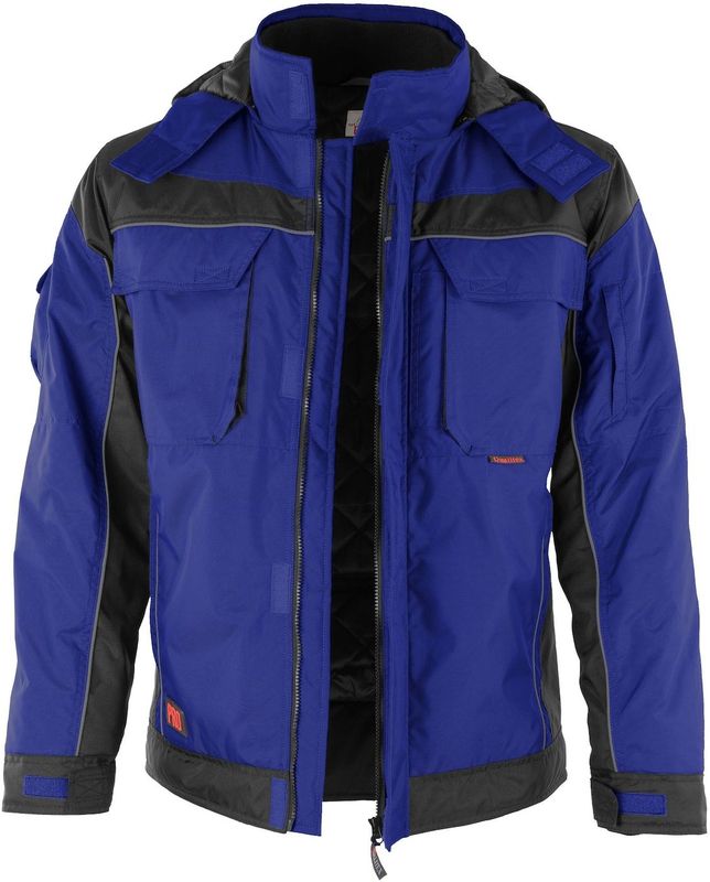 QUALITEX HIGH QUALITY WORKWEAR Winterjacke PRO Winter kornblau/schwarz Damen: 44 Herren: L
