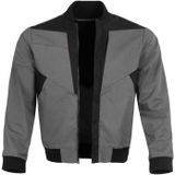 QUALITEX HIGH QUALITY WORKWEAR Blousonjacke X-Serie grau/schwarz Damen: 60 Herren: 4XL