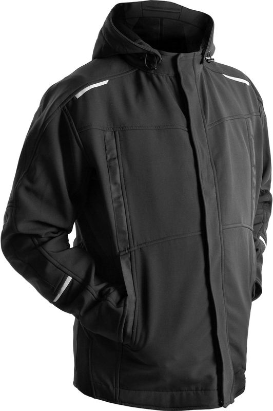 QUALITEX HIGH QUALITY WORKWEAR Softshelljacke IND schwarz Damen: 2XL Herren: 2XL