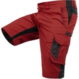 QUALITEX HIGH QUALITY WORKWEAR Shorts IND red dahlia/phantom Damen: 38 Herren: 44