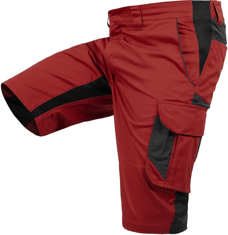 QUALITEX HIGH QUALITY WORKWEAR Shorts IND red dahlia/phantom Damen: 48 Herren: 54